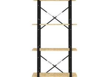 vidaXL 4-poziomowy regał na książki, 60x30x140 cm(SKU:806442)