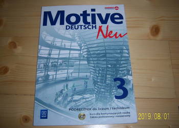Motive Deutsch Neu 3 podręcznik podstawowy i rozszerzony