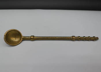 Mosiężna łyżeczka antyczna