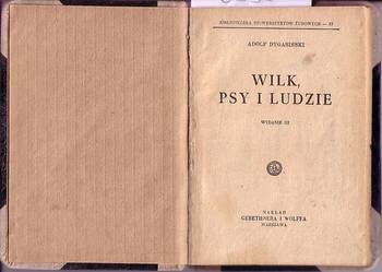 (6958) WILK, PSY I LUDZIE – ADOLF DYGASIŃSKI