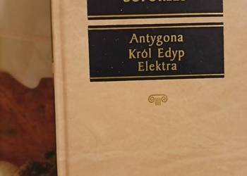 Sofokles Antygona Elektra Król Edyp księgarnia Praga unikat