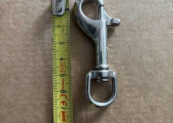 Karabinek pojedynczy krętlik 72 mm