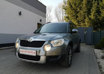 Škoda Yeti 2.0 TDI 140KM Klimatronic Tempomat Automat DSG Nawi 4x4 Serwis …