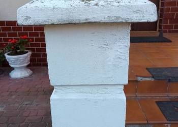 Daszek betonowy 32x32 cm czterospadowy kopertowy na słupek słupki