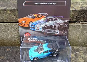 MAZDA RX-8 fast furious deagostini 1/43 szybcy i wściekli model nowy