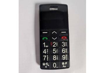 telefon Maxcom MM705BB  dla seniorów osób starszych słabowidzących niedowid
