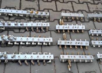 Blok rozdzielający pneumatyczny blok rozgałęziający 6 drogowy