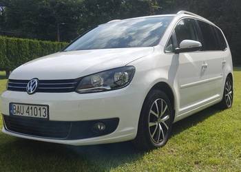 Volkswagen Touran 2012 1.9 tdi 105KM DSG jasne wnętrze Webasto climatronic