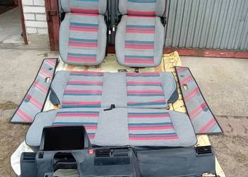 Cinquecento FSM 92 fotele kanapy czarna deska  wnętrze