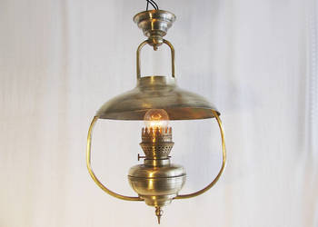 ~* Lampa wisząca antyk * mosiądz * ~