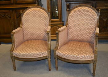 fotele kawowe .Berżera .orzech