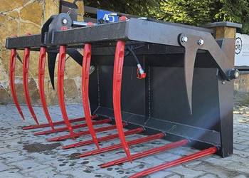 Super mocny krokodyl do obornika 150cm na jednym siłowniku MT