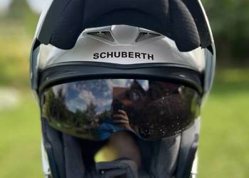 Schuberth C3 Pro + Intercom Cardo Edge – rozmiar L, kolor biały