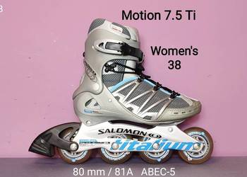 Rolki Salomon Motion 7.5 Ti dla kobiet - rozmiar 38 Women's [R38]