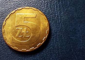 Stare monety 5 złotych 1988 PRL Polska cudo