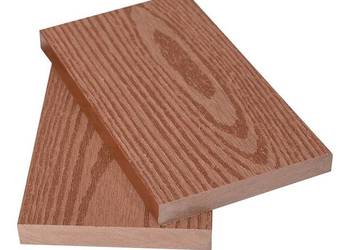Sztacheta 85x13mm - kolor : czerwony - słoje drewna!