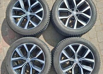 Koła alufelgi Passat B8, świeże opony Nokian zima 2024r 7mm