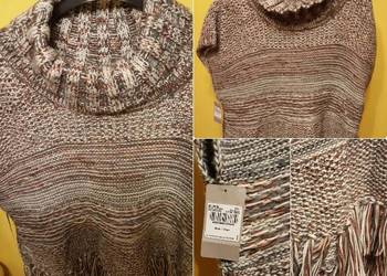 Nowe ciepłe ponczo one size (wypada na L i XL)
