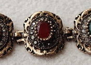 Bransoletka w kolorze złota antycznego