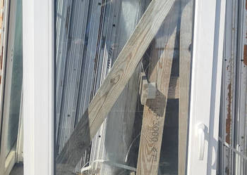 OKNA KacprzaK OKNO PCV 78x139Używane Plastikowe