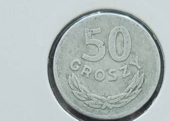 50 Groszy 1965 r. -nr.3 - PRL - Bardzo ładna