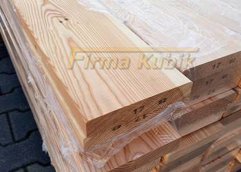 MODRZEW KANADYJSKI deska tarasowa 27x143 GŁADKI syberyjski klasa TOP VEH