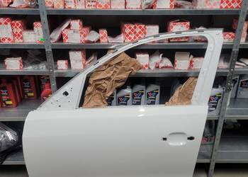 Drzwi kierowcy AUDI Q5 2013r białe stan idealny KOLOR LY9C