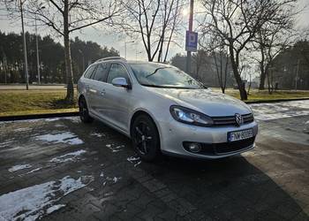 Vw Golf 6 Kombi 2.0Tdi Nowe ZdJ Highline Bixenon Led DSG