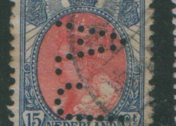 Zn. Holandia Mi 77 kas 1908 perfor.