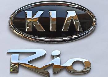 Napis emblemat Kia Rio II 05-09r