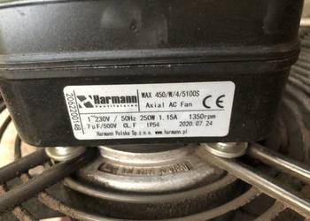 Wentylator wyciągowy Harmann WAX 450/N/4/5100S