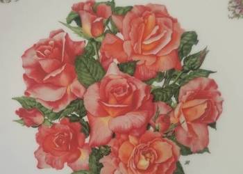 Porcelana zdobiona motywem róż