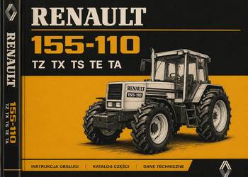 Renault 155-110 TZ TX TS TE TA katalog czesci zamiennych