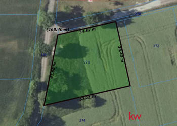 Działka 1677 metrów Sątok