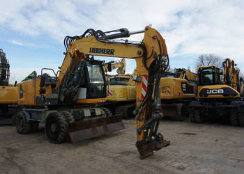 Koparka kołowa Liebherr A914, 2016 rok.