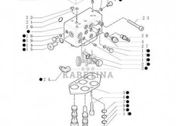 New Holland T6010 T6090 T6070 Zawór sterujący 5195313