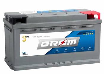 Akumulator 100Ah 900A GROM Premium