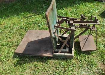 Przedwojenna waga towarowa