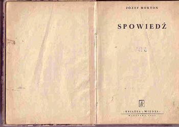 (4308) SPOWIEDŹ – JÓZEF MORTON