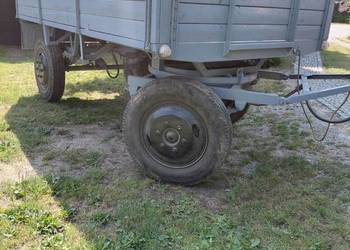 Zarejestrowana przyczepa rolnicza Piława D44 B