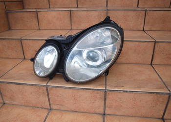 Mercedes E klasa W211 lampa lewa przód (zwykła) 2002 - 2006r (europa)