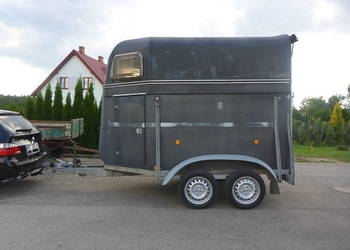 BOECKMANN bukmanka DMC 1200kg nowe osie 2 konie SIODLARNIA