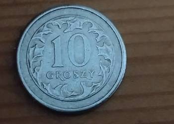Moneta 10 groszy 1990 rok