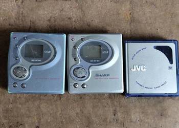 Walkman MD Sharp, JVC - uszkodzone!