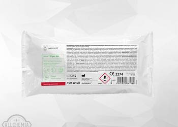 VELOX WIPES NA 100 szt WKŁADY CHUSTECZKI BEZALKOHOLOWE