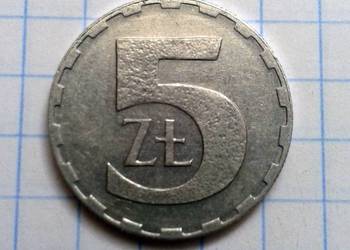 5 ZŁOTYCH 1990 ROK - POLSKA