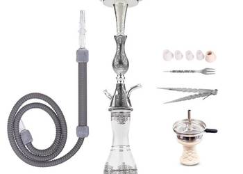 Luna Hookah Tradi Srebrna | Tradycyjna Fajka Wodna Shisha