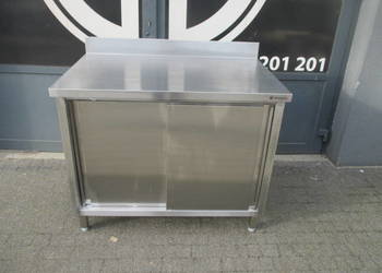 NOWY Stół Gastronomiczny Z Drzwiami 110/70/85