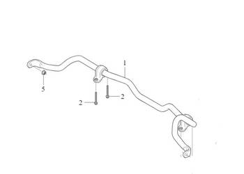 VOLVO XC40 C40 przedni drazek stabilizator przod OE