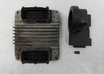 Sterownik Silnika Opel Astra G Zafira A 1.6 16v Z16XE 12214880 ZESTAW